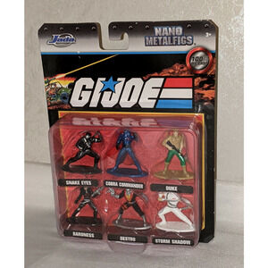 GI Joe Nano Metalfigs Jada Snake Eyes Duke Storm Shadow Hasbro